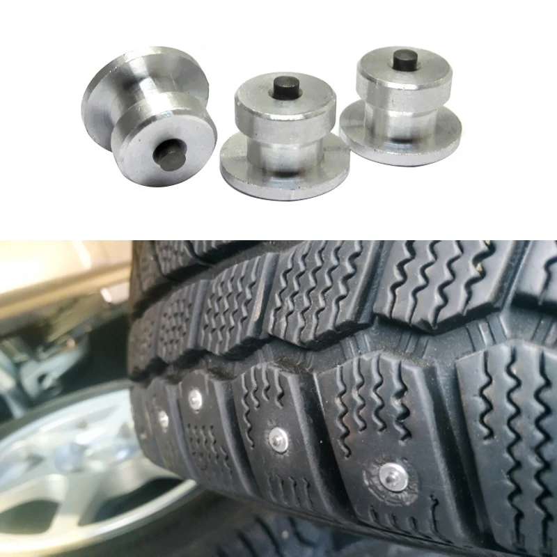 

50/100Pcs Winter Wheel Car Tires Studs Screw Snow Spikes Wheel Tyre Snow Chains Studs For Shoes ATV Car Motorcycle Tire 8x10mm