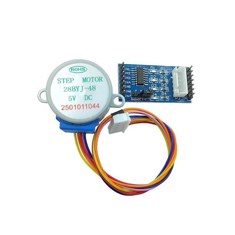 DC 5V 스테퍼 모터 28BYJ-48-5V / 28BYJ-48-12V DC12V 4상 스테퍼 모터 + Arduino용 드라이버 보드 ULN2003