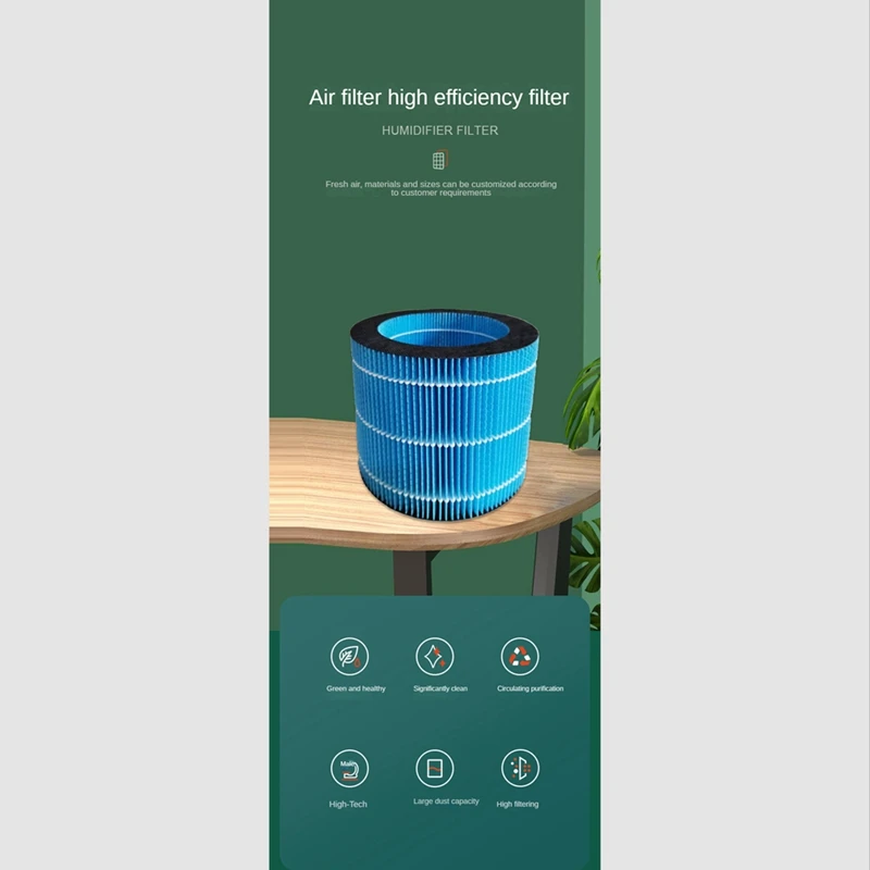 Description Picture 4 of itemHEPA Filter Replacement Parts For Philips FY3446/30 HU3915/HU3916/HU3918/HU2716/HU2718 Air Purifier Accessories