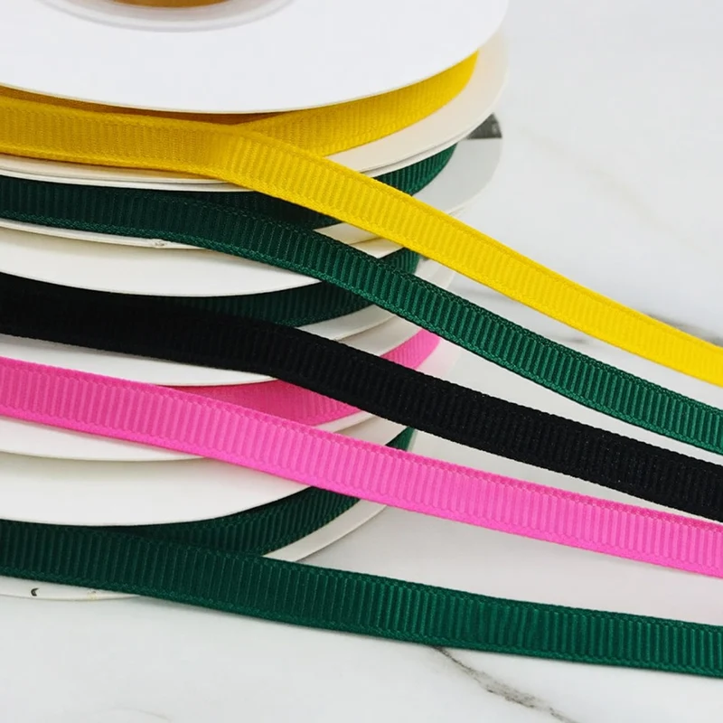 Wholesale 1/4 Inch Grosgrain Ribbon – 100 Yards for Gift Wrapping and Holiday Decorations