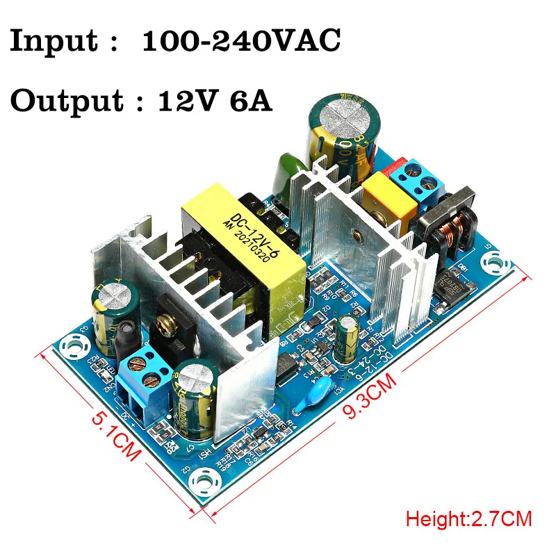 MZMW Isolated Switching Power Supply Module 220V AC-DC 5V 12V 24V 36V 48V 1A 2A 3A 4A 6A 7A 8A 9A 12.5A AIndustrial Bare Board 7 S24d554d640dc450abc4403d4e88e0bc15