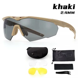 Enhanced Tactical Wind and Dust Resistant Goggles for Outdoor and Sports Activities (A set)