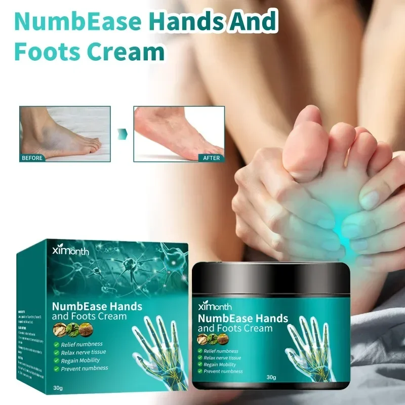 Hand Foot Numbness Health Cream Repair Joint Sore Swelling Relieve Cramp Muscle Strain Bone Ache Care Tratamiento De Relajaci&oacute;n pain analgesic cream
