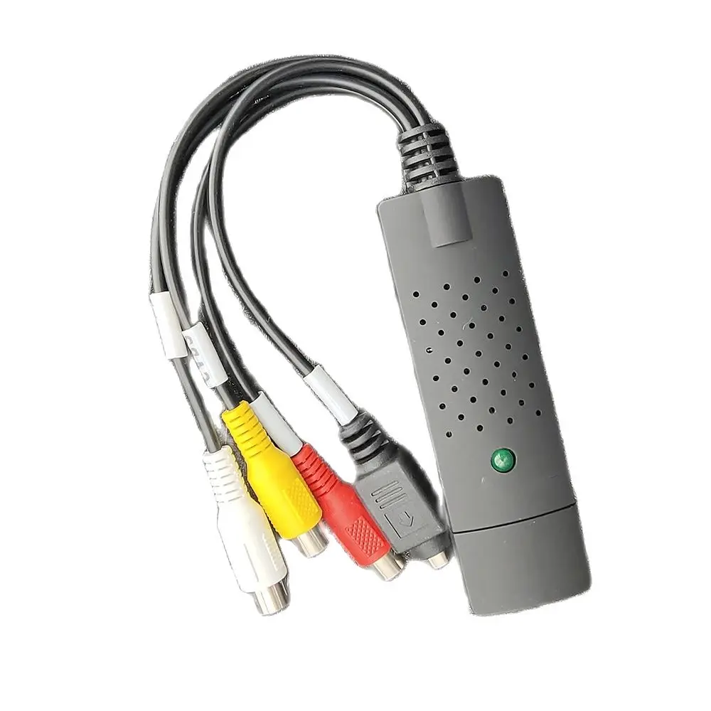 Usb 2.0 Scheda Di Acquisizione Video Convertitore Audio Video Per Tv Dvd Vhs Scheda Adattatore Di Acquisizione Audio Per Tv Video Dvr