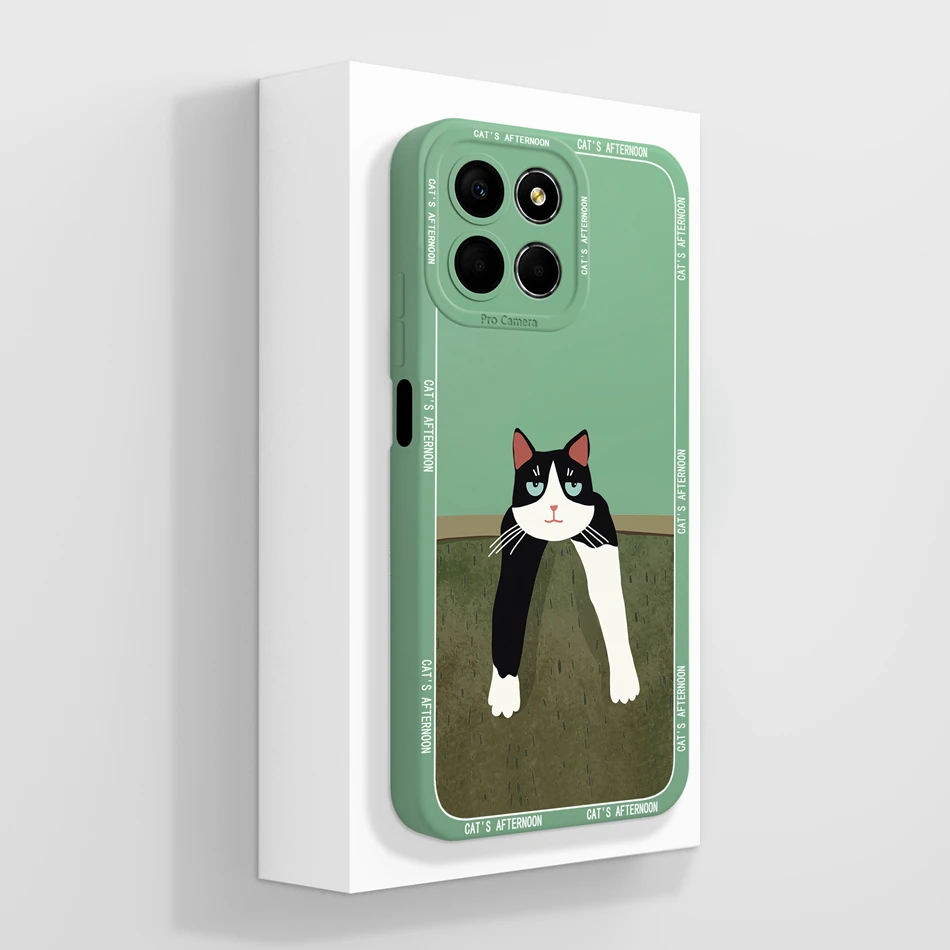 Creative Anime Soft Liquid Silicone Mobile Back Cover