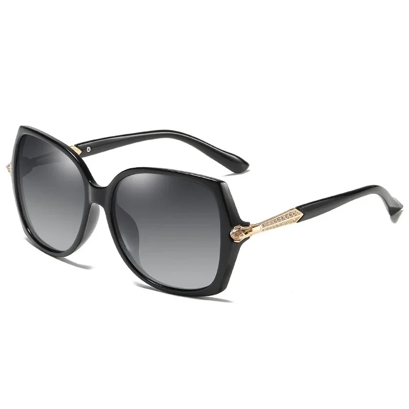 Di Alta Qualità UV400 Polarizzato Piccola Struttura Rotonda Occhiali Da Sole In - Foto 7