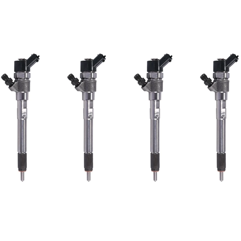 

4X CRDI-Diesel Fuel Injector Nozzle 0445110254 , 0445110253, 33800-27800 For Hyundai Kia Santa Fe Grandeur VGT-EU4 2.2L