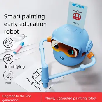 Macchina magica pittura robot voicebots disegno robot per bambini voce interattiva disegno educativo regalo per ragazze dei ragazzi