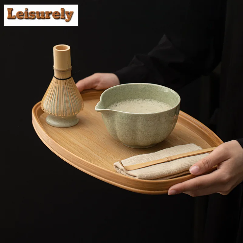 Matcha Green Imitation Song Matcha Tool Tea Set Accessories Matcha Bowl Tea Stand Tea Brush Tea Holding Hundred Drama Tea Points