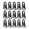 75 Pcs Enlarged Mouth Clip Sling Clasp Olecranon Hook For Sling Outdoors Bag Backpack,Carabiner Keychain Snap Hooks 1