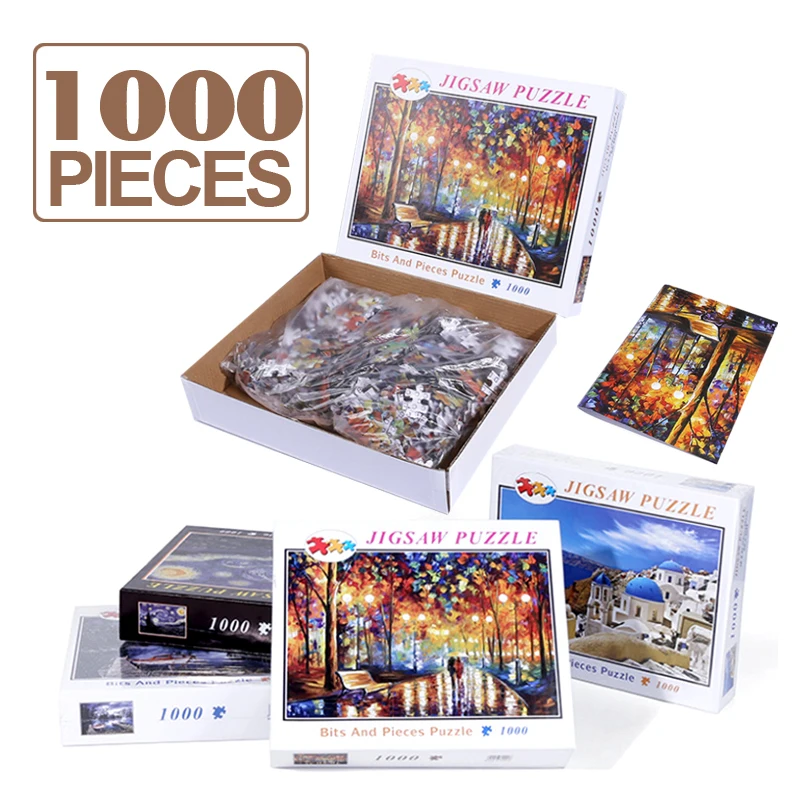 7€ sur Puzzles Adultes 1000 pièces Paysage 19,7 x 15,7 pouces - multicolore  - Puzzle - Achat & prix