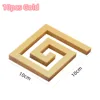 10pcs Gold 10x10