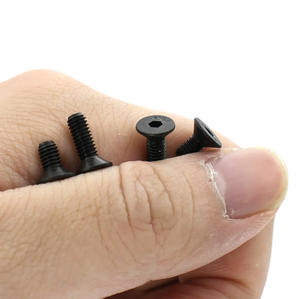 Steel Machine Screw Bolt 20/50pcs M2 M2.5 M3 M4 M5 M6 M8