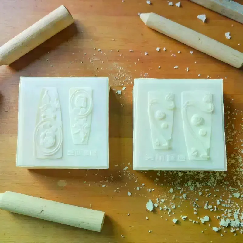 3D Flower Relief Silicone Nail Mold Candle Holder Rose Transparent Nails Templates DIY Nail Art Decoration Manicure Design Tools