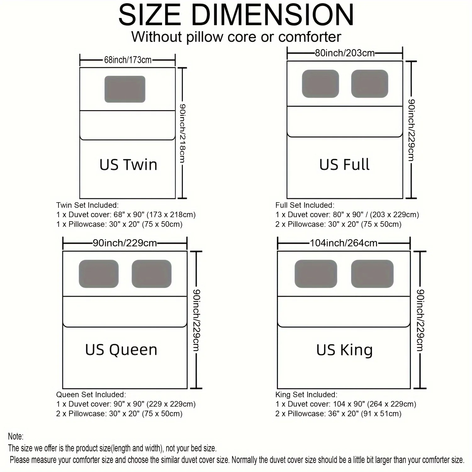 Dark Red And Black Three-Piece Bedding Set with Queen & King Size Featuring Printed English Letters on The Duvet Cover