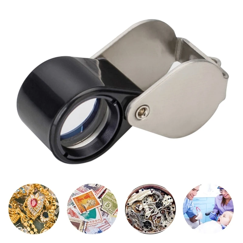 14X Jewelry Loupe Metal Folding Jewellery Magnifier Eye Loop Magnifying  Glass for Diamonds Jeweller Coins Stamps N21 22 Dropship - AliExpress
