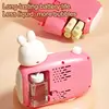 Electric Bubble Machine Camera-Shaped Automatic Bubble Toys Cartoon Cute Bubble Blower Portable Kids Toys for Outdoor Games 5