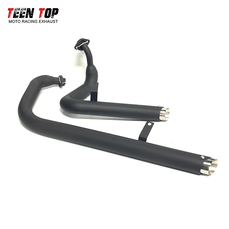 Exhaust System Pipe For Yamaha Virago 250 XV250 XV 125 XV 250 Exhaust Front Pipe XV125 Motorcycle Full - Image 4