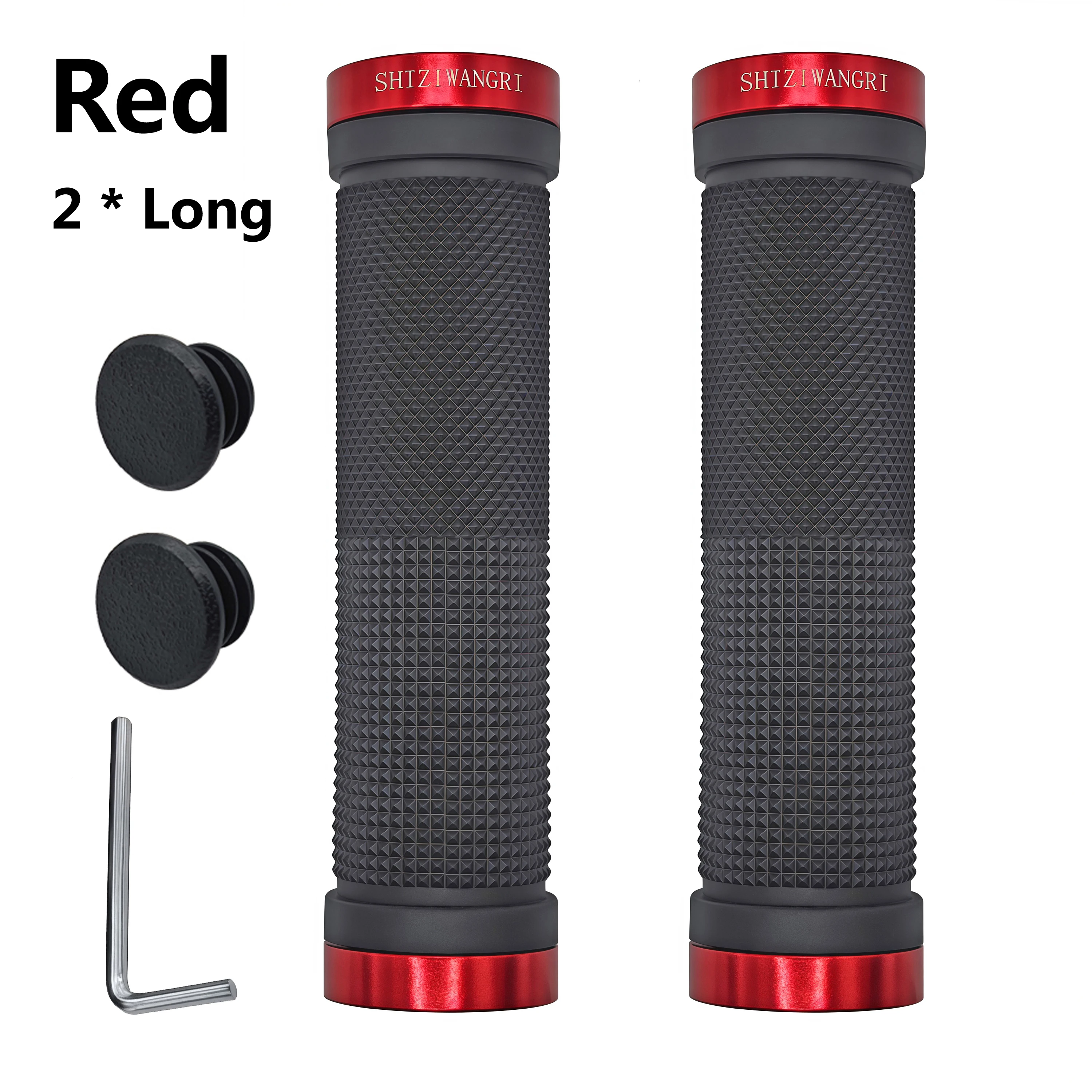 80mm/129mm Fahrrad Grip Schaltwerk Fahrrad Grip MTB Mountainbike Lange Kurze Gummi Soft Grip Falten radfahren Zubehör – Detail 28