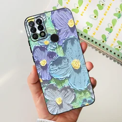 Colorful Matte Silicone Phone Case with Bumper Protection - 6.8'' Back Cover for Tecno Pova (600)