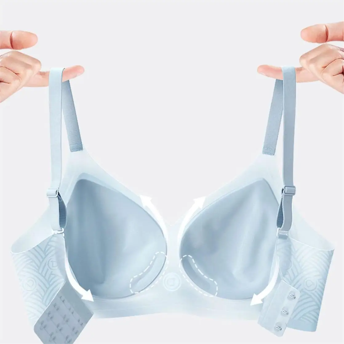 Women Soft Wireless Bra Comfort Everyday Underwear Sexy Push Up Adjustable Lingerie Seamless Breathable Brassiere Thin Invisible