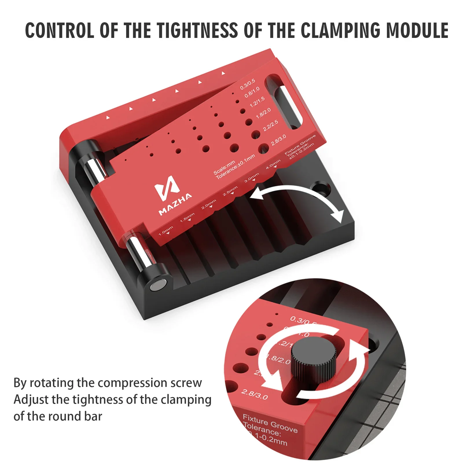 Plastic Borehole Positioner Locator Tool For Diy Model Making