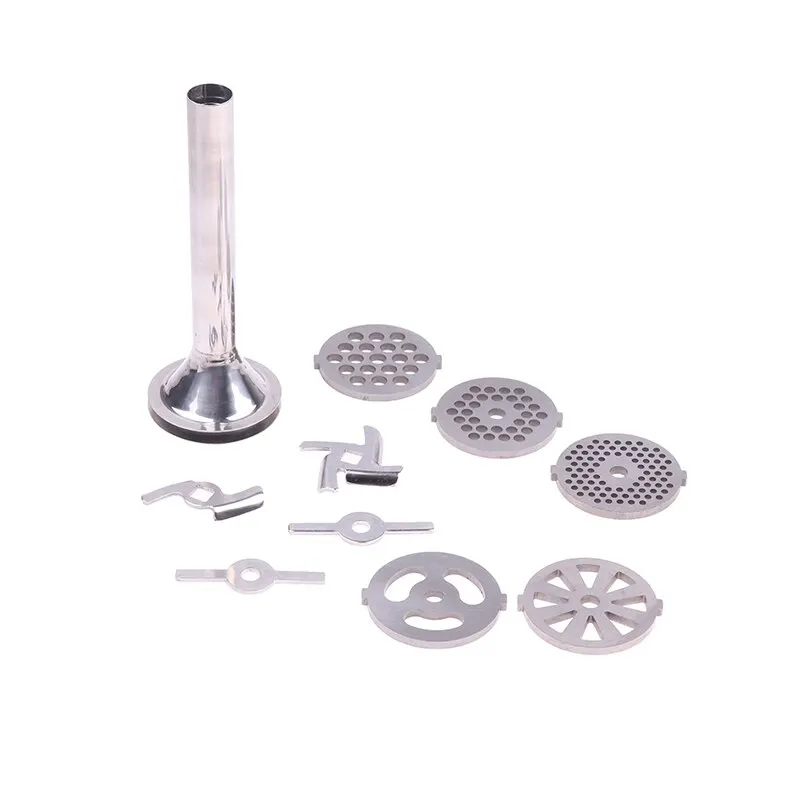 Meat Grinder Spare Parts 1PC Meat Grinder Plate Net Knife Stainless Steel Hole Plate for 55mm Diameter