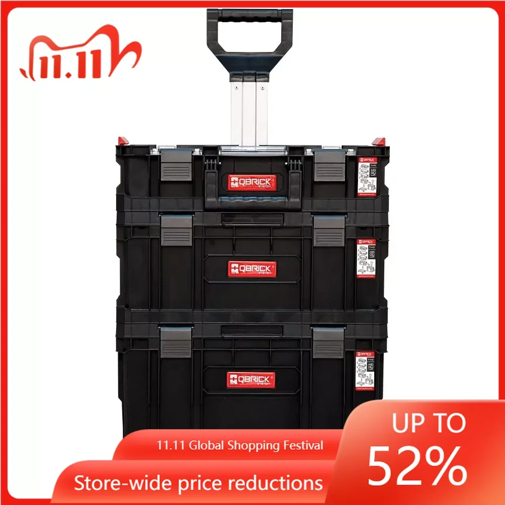 

Rolling Tool Box Two Plus Tool Box Set for Portable Tool Storage