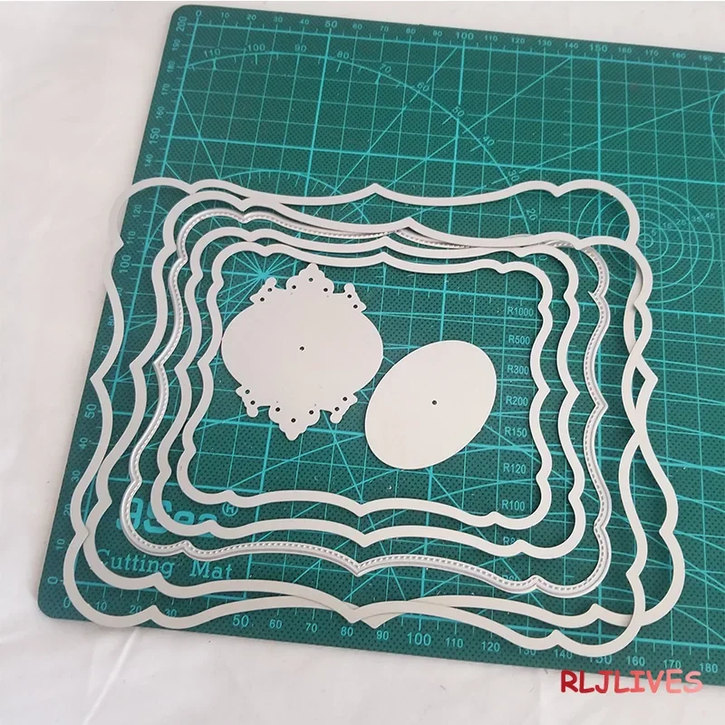 로맨틱 중첩 금속 절단 다이 스텐실 DIY 스크랩북 스탬프/사진 앨범 장식 엠보싱 DIY 종이 카드