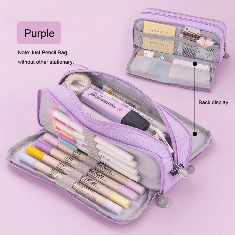 Pen Bag Stationery Organizer Large School Organizer Case School Pencil Case Large Pencil