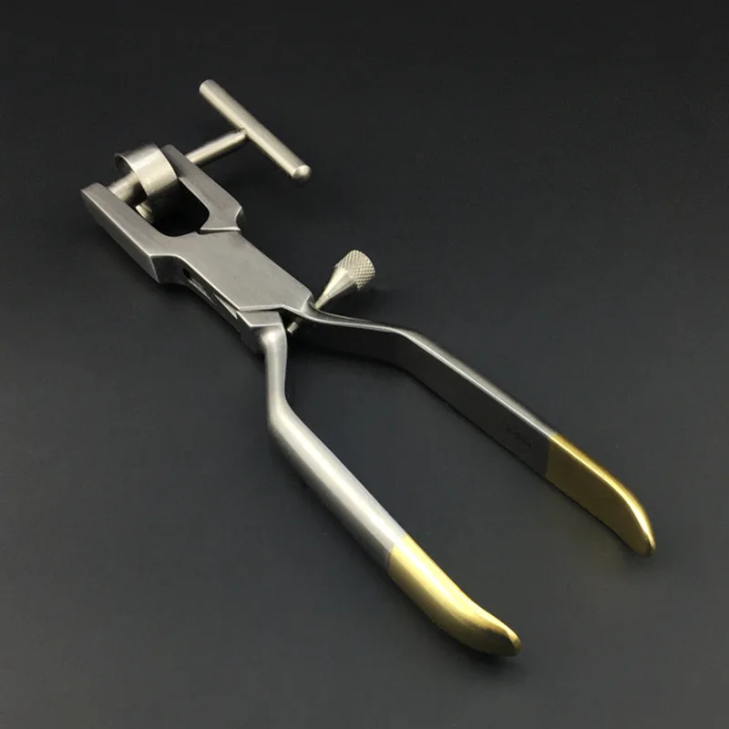 1 Stück Zahnmedizinische Knochenzerkleinerungszange aus Edelstahl, Instrument zur Knochenmahlung für Oralimplantate, Zahnarztwerkzeug