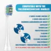 16/20X Toothbrush Replacement Head Compatible with Philips Sonicare 4100 5100 3