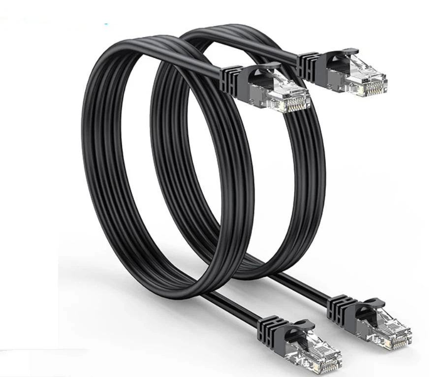 【C】초박형 CAT6A 이더넷 케이블 UTP RJ45 모뎀 라우터용 네트워크 LAN 패치 코드 - 인터넷 네트워크 케이블