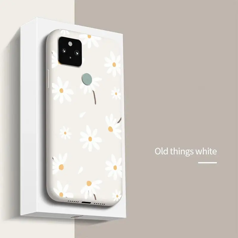 Sunflower White Silicone Bracelet Phone Case