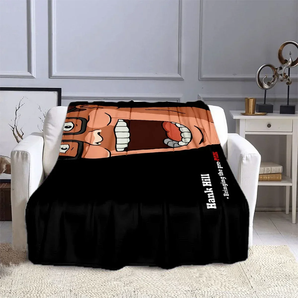 TV show Cartoon King of the H-Hill Blanket Children's Blanket High Quality Flannel Blankets Soft Comfortable Home Travel Blanket 5
