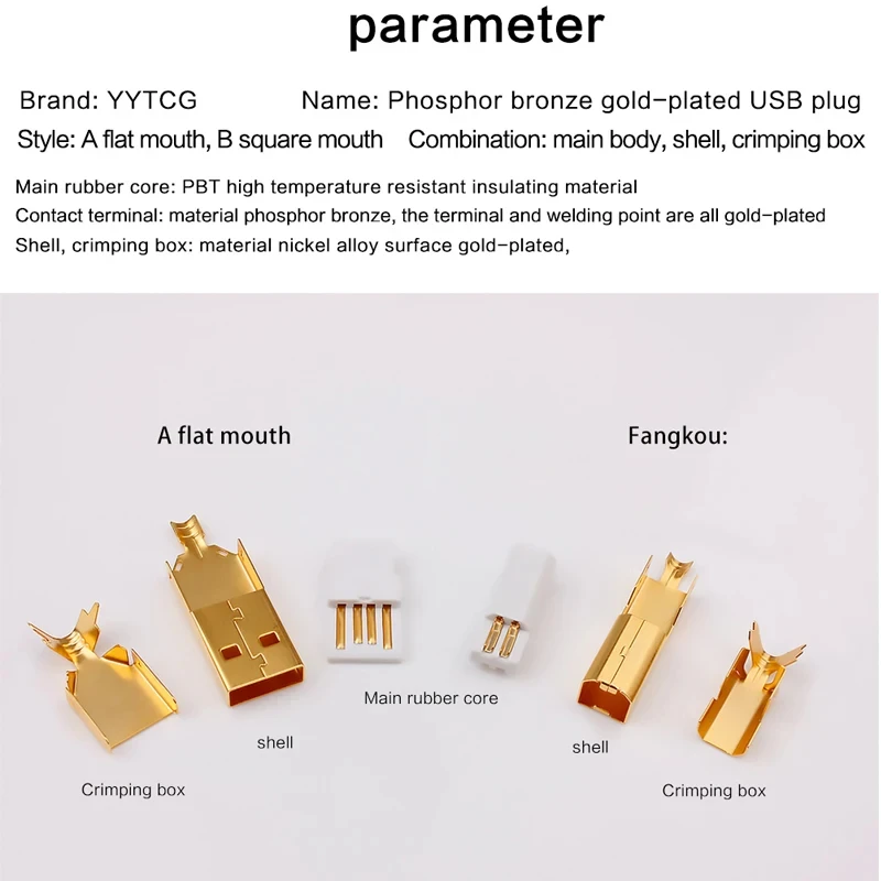 High-Quality USB Connector and Cable Set