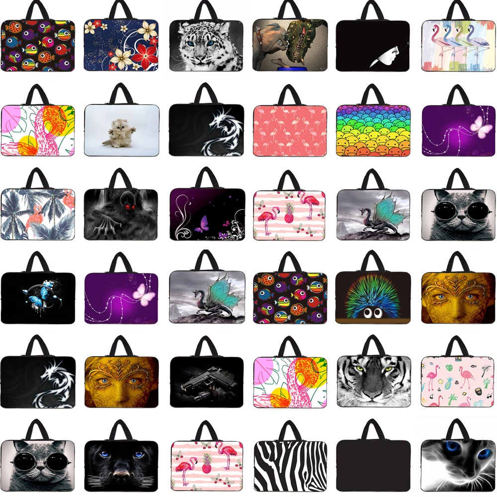 

Viviration Chromebook Carry Bag Neoprene 10 12 13 14 15 16 17 15.6 13.3Inch Laptop Sleeve Handle Case Cover Pouch For Toshiba HP