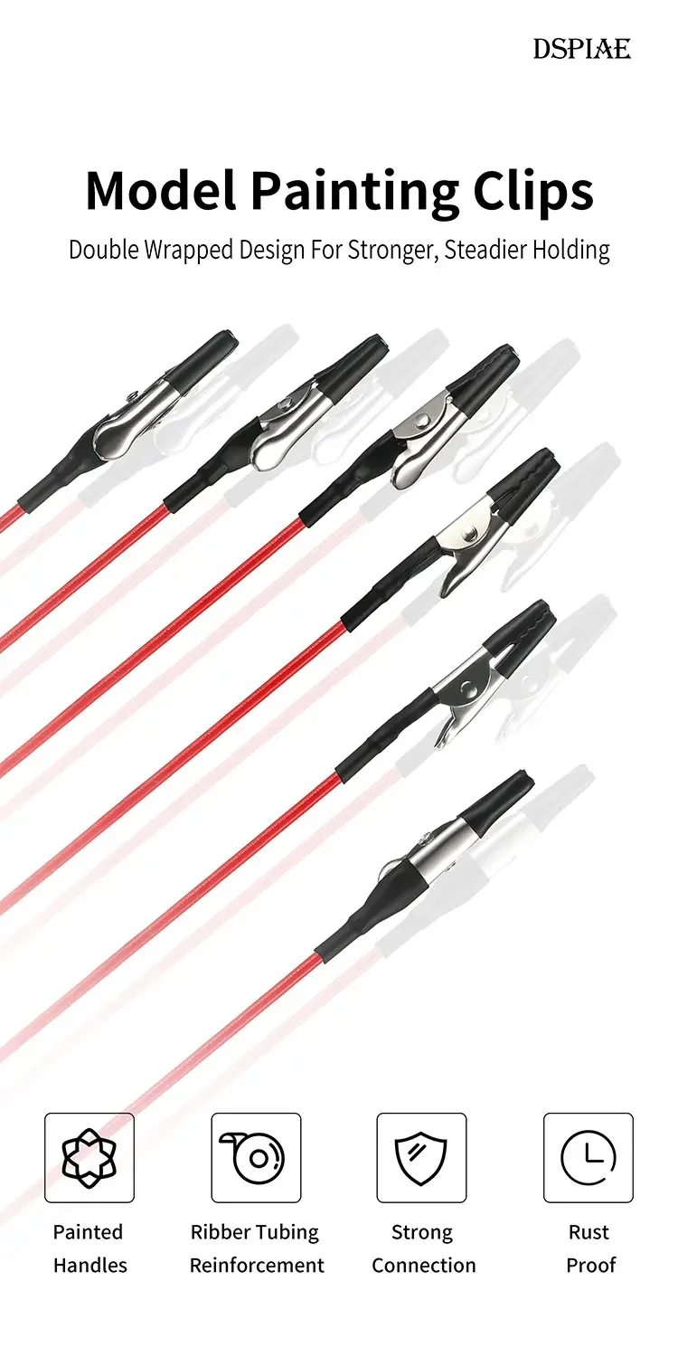 Dspiae MPC-20 model painting and coloring soft-headed coloring clip 20 sticks
