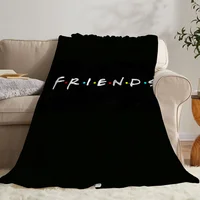 Blanket Large F-friends Tv ShowS Thermal Blankets for Bed Designer Throw Blanket for Sofa Luxury Fluffy Soft Blankets and Throws 1