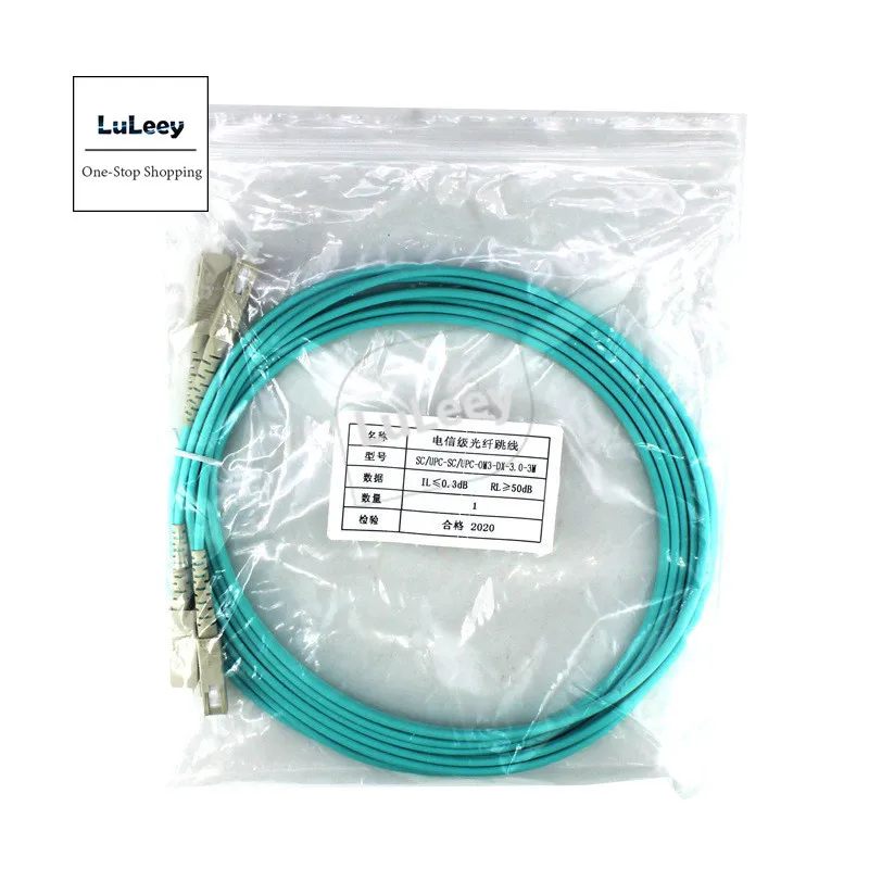 3M Multimodale Dual-Core Fiber Upc-Sc Per Sc/Upc-Mm-Om3-3/Wire Jumper Alta Qualità Sc-Sc 10 Gigabit Multimodale Fibra Duplex