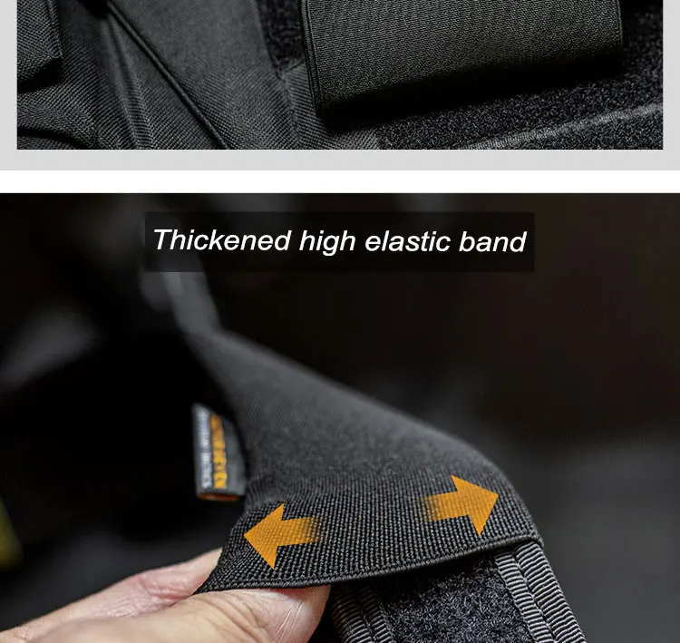 Tactical Waist Belt High Elasticity Tool Cover 38-40mm Belt Concealed Carry EDC Knives Folding Knives Flashlights Holster