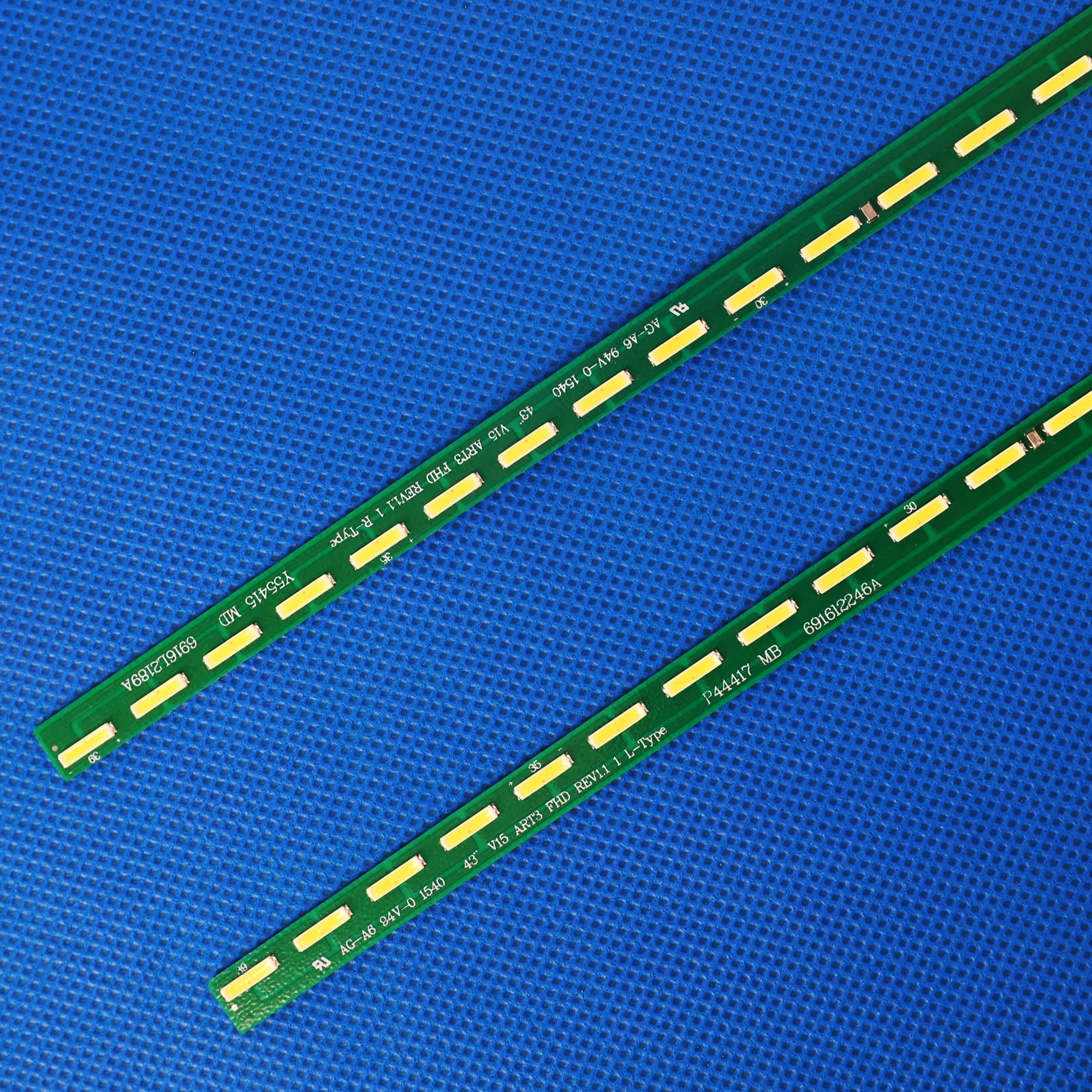 LED strip For LG 43" V15 ART3 FHD REV1.1 R+L 6922L-0145A 6916L-2189A 6916L-2188A 43LX341C 43LX560H-UA 43LX540S-UA 43SE3KB
