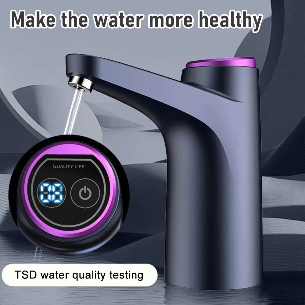 Automatic Electric Water Dispenser USB Smart Water Pump Gallon Bottle Switch Drinking Bottle Treatment Appliances Water Pump Water Dispenser Water Bottle Pump Beverage Dispenser Water Dispenser Pump