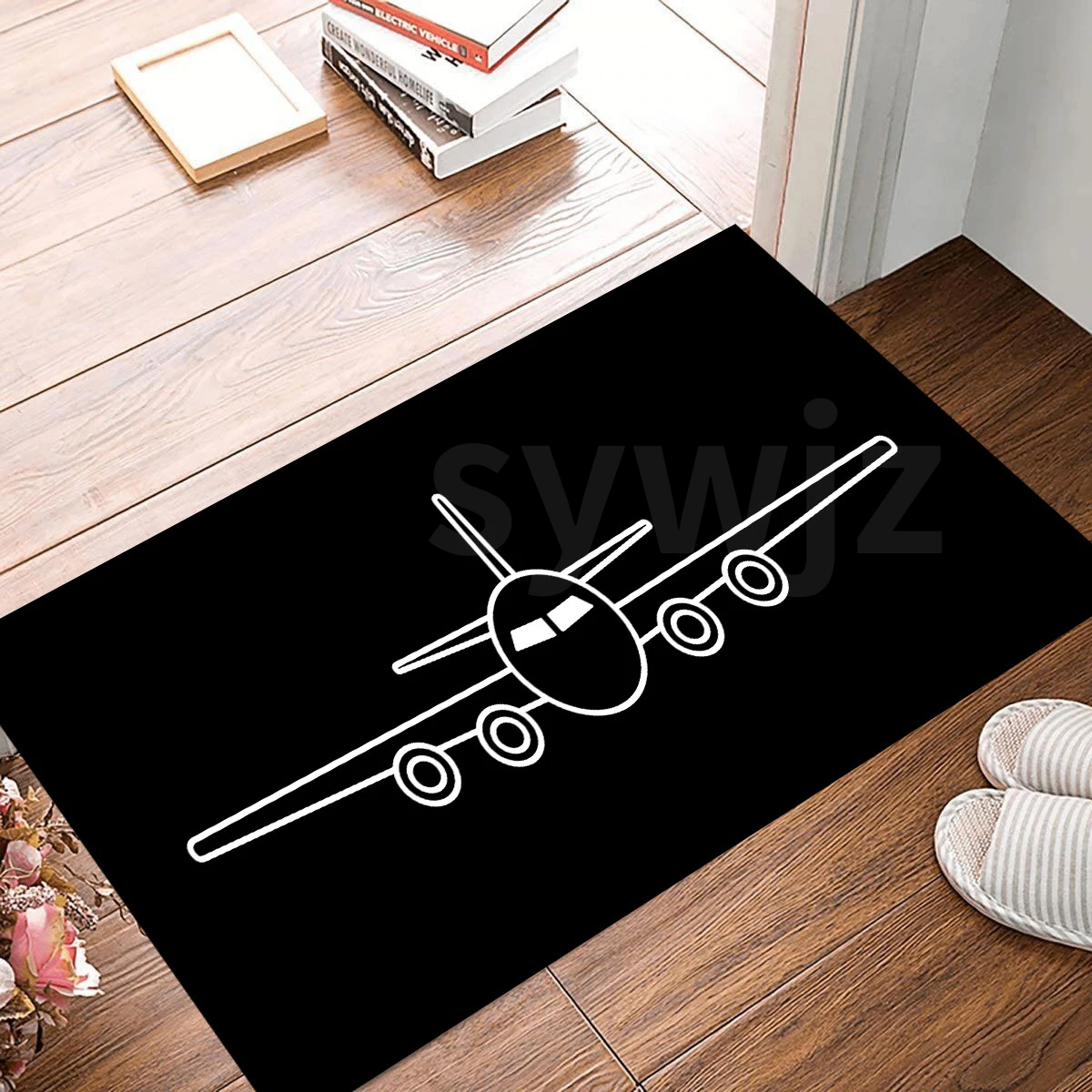 Floor Mat, Polyester Anti-slip for Corridor Kitchen Bedroom