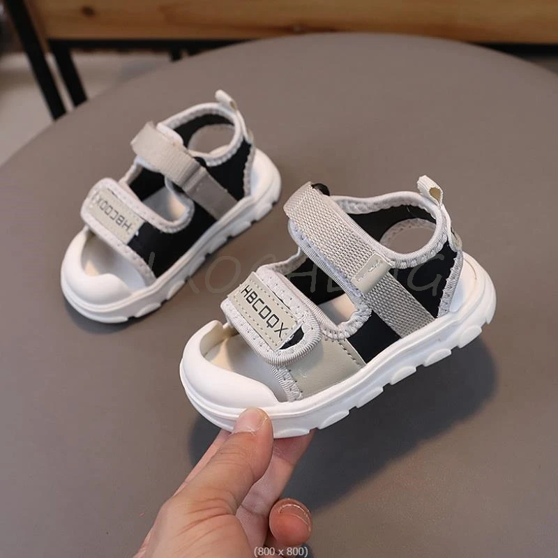 

Summer Colorful Children Beach Shoes Open Toe Non-slip Girls Shoes Fashion Soft Sole Lightweight Flat Sandals Princess Kids Shoe