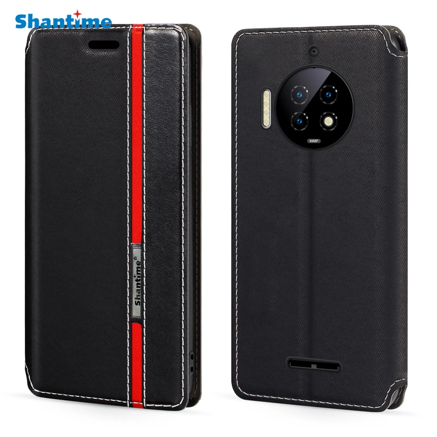 

For Oukitel WP19 Case Fashion Multicolor Magnetic Closure Leather Flip Case Cover with Card Holder 6.78 inches