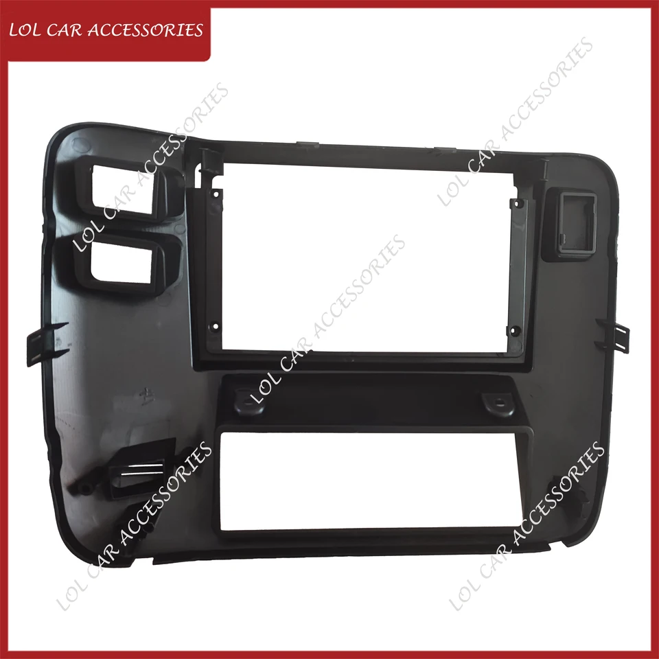 Mascherina Autoradio 9 Pollici Per Nissan Patrol Y61 1997-2006 – Cornice 2 DIN In ABS, Per GPS E MP5 Stereo