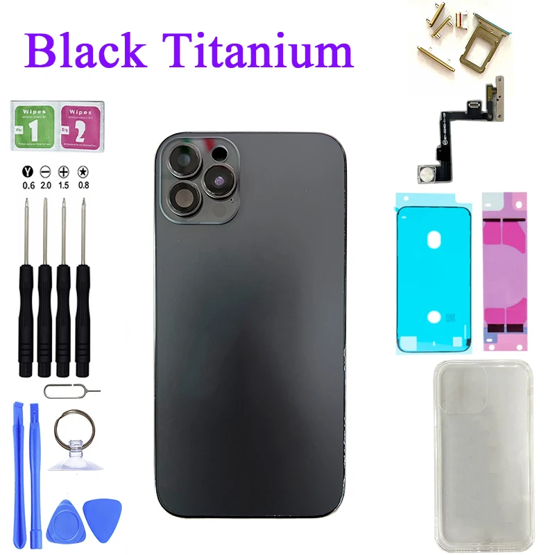DIY Backshell For iPhone 11 to 15 Pro Dual Camera Back Cover Compatible With iPhone 11 Housing like 15Pro Style Free Gifts