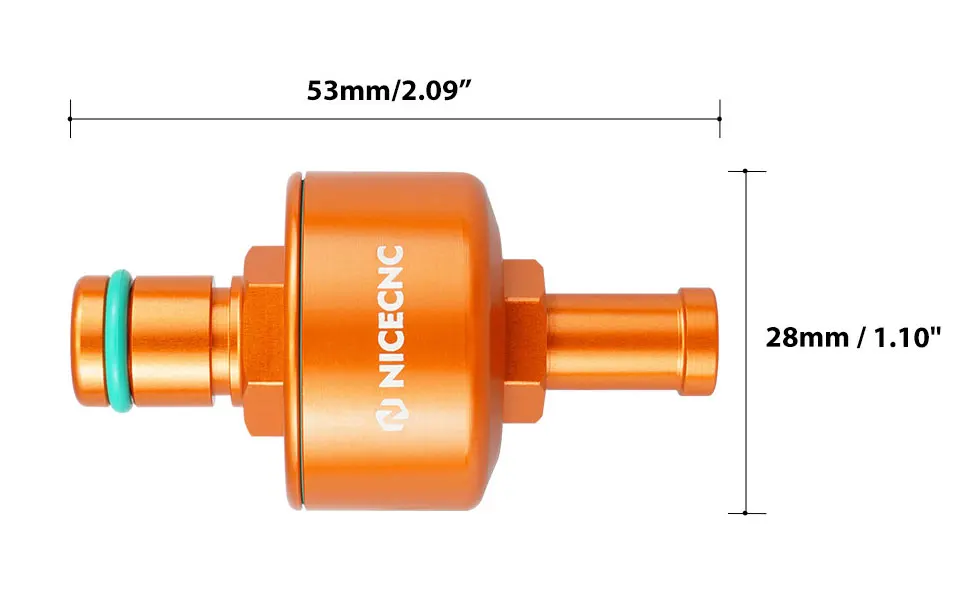 NICECNC Für KTM EXC 300 EXC-F 350 2020-2023 Kraftstoffleitung Tankanschluss Kraftstofffilter Für Husqvarna TE300i TE250i GasGas EC300 EC250 – Detail 7
