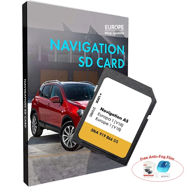 Carte Sd De Navigation Vw, Navi As V16, Cartes Sat Nav 2022 Eu Uk,  Livraison Gratuite - AliExpress